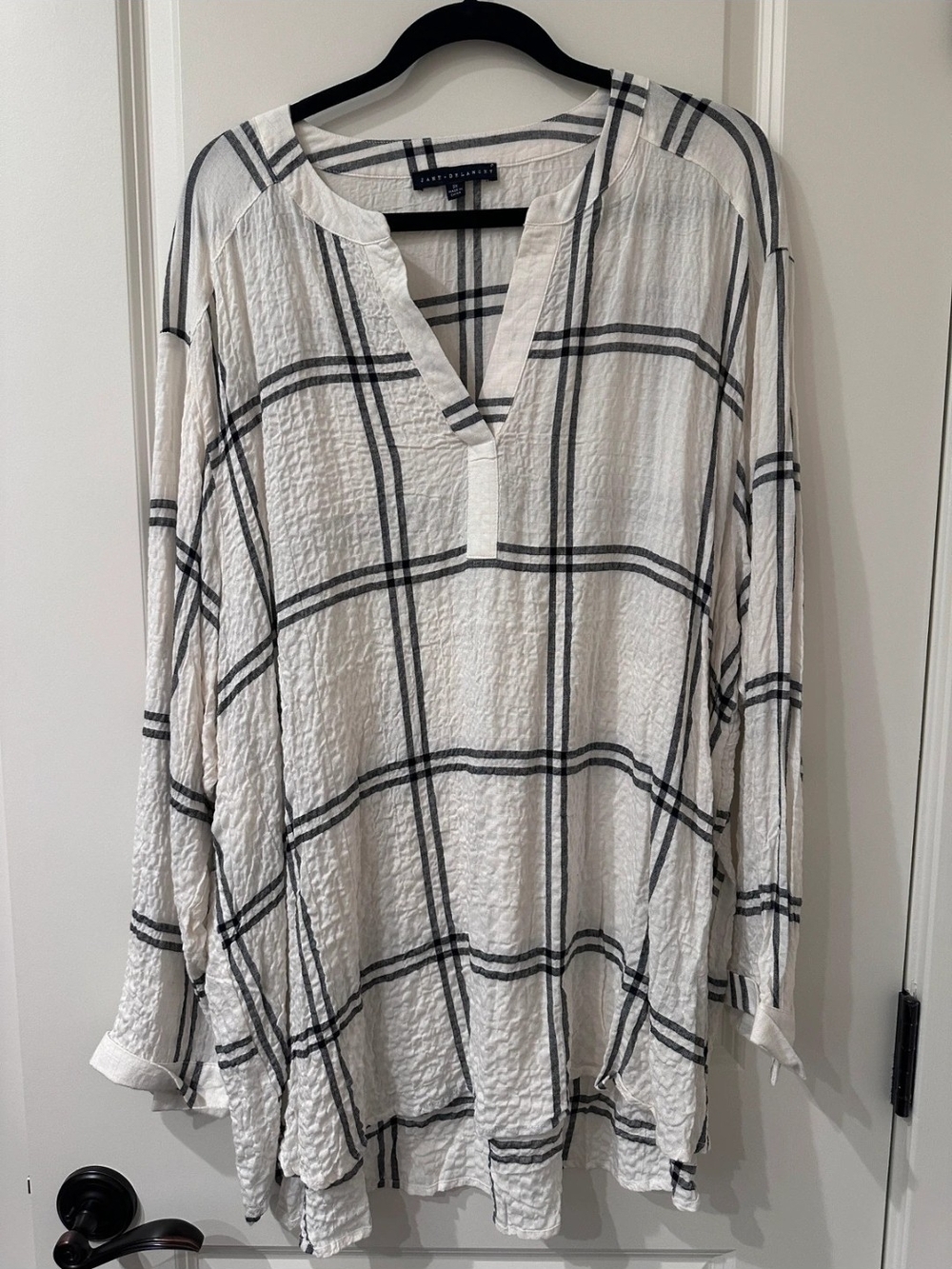 Jane and Delancey Tunic Top Plus Size 3X